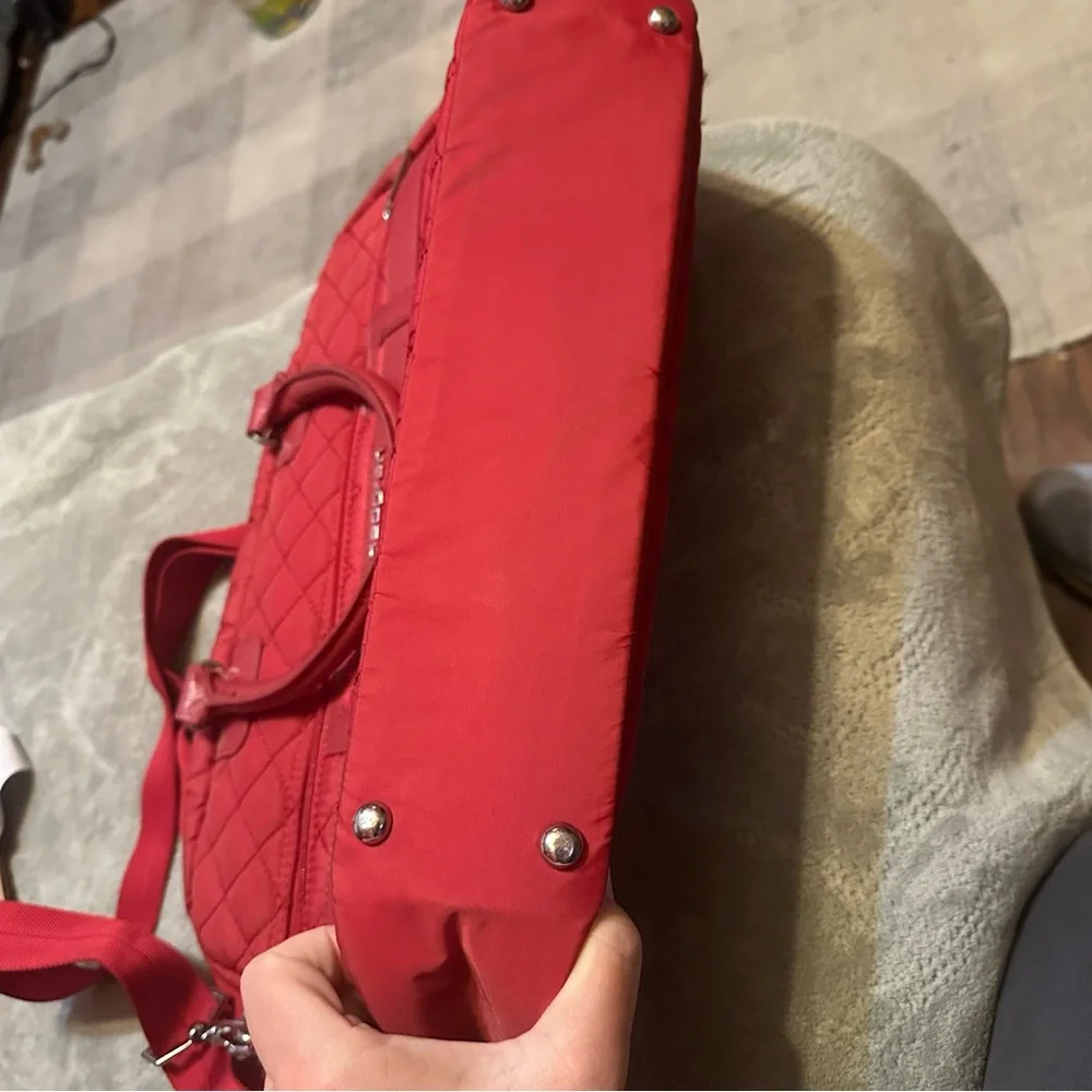 Hedgren Red Quilted‎ Women's Laptop Bag